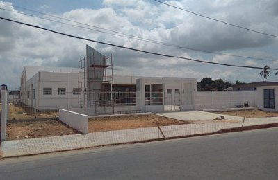 Obras do Centro Integrado de Segurança Pública em Pilar passa por vistoria 