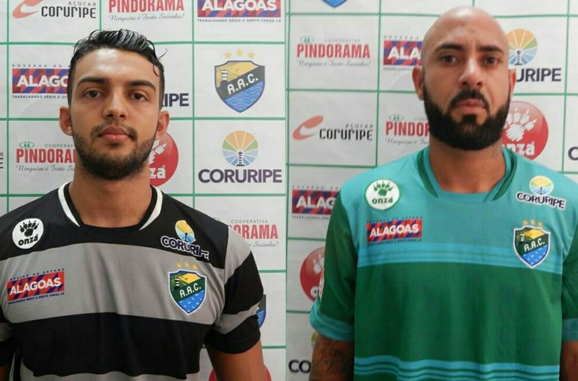 Coruripe se reforça com as contratações de mais um goleiro e um zagueiro