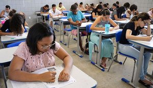 SALA DE AULA PRÉ-UNIVERSITÁRIO / Foto: Foto: Maria Odília/ Seduc