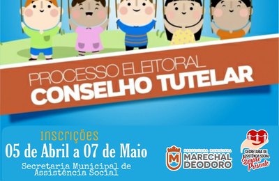Lançado o edital para o processo unificado para escolha dos membros do Conselho Tutelar 