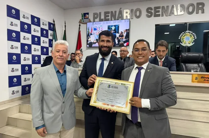 Deputado Federal Delegado Fabio Costa recebe Título de Cidadão Honorário de São Miguel dos Campos