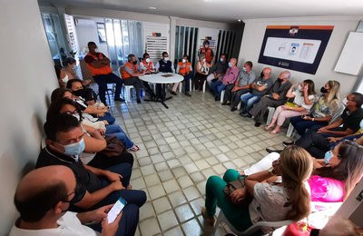 Prefeitura recebe demandas de moradores dos bairros afetados pelo afundamento do solo