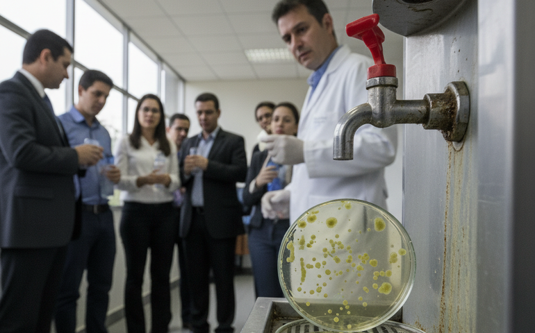 Brasil lidera ranking de contaminação em bebedouros compartilhados, aponta estudo