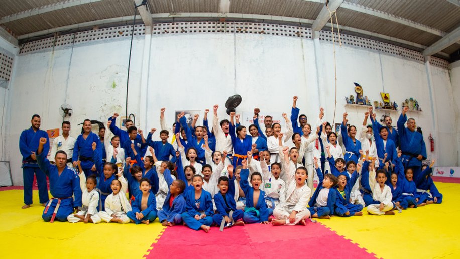 Projeto Judô na Guarda Municipal de Maceió recebe representantes de Brumadinho (MG)