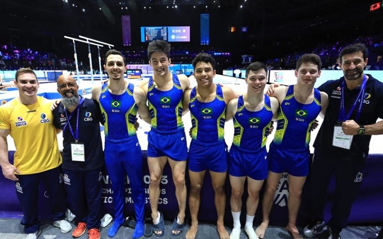 Brasil vai bem na qualificatória do Mundial de Ginástica e mira vaga olímpica