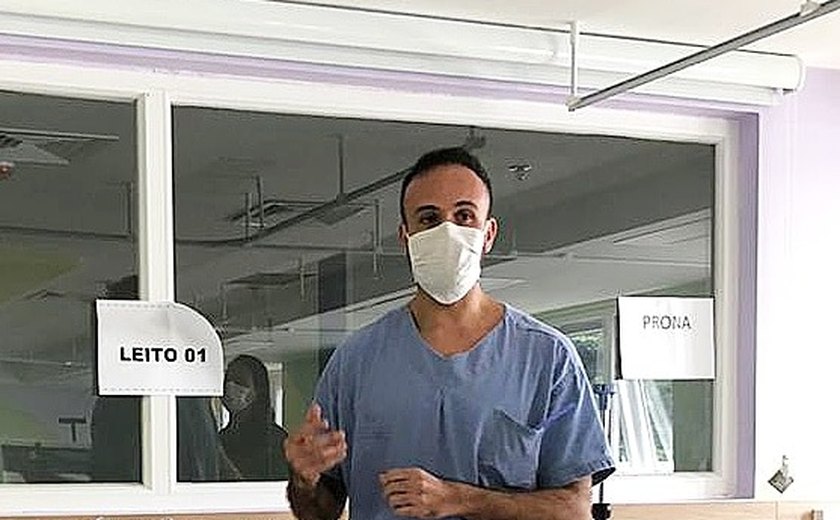 “UTI é ambiente de vida”, garante médico intensivista Diogo Brandão