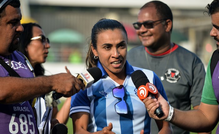 Marta não disputará prêmio de melhor jogadora do ano da Fifa