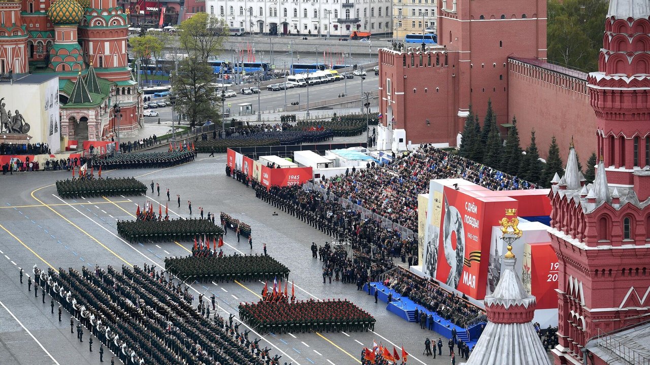 Moscou se prepara para receber o grande desfile militar do Dia da Vitória