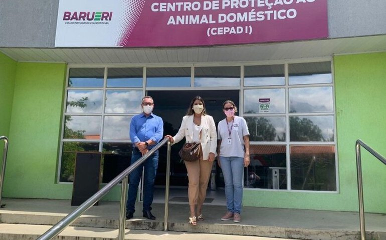Gabinete da Causa Animal realiza visita institucional no CEPAD e CETAS da Prefeitura de Barueri, em São Paulo