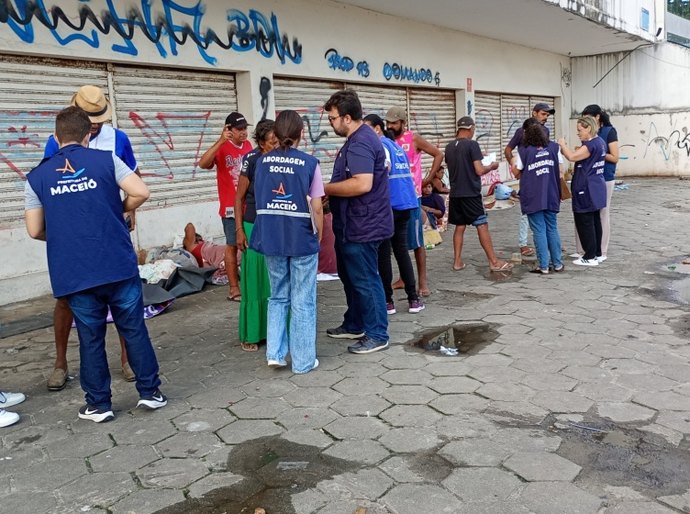 Abordagem Social intensifica busca ativa e acolhe pessoas em situação de rua