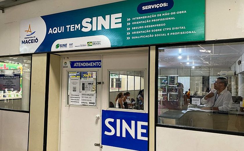 Sine Maceió oferta novas vagas de emprego e de estágio a partir desta segunda (29)