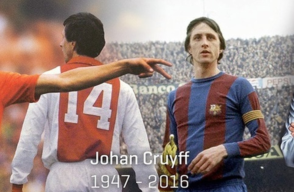 Jogador Johan Cruyff morre aos 68 anos / Foto: Divulgação