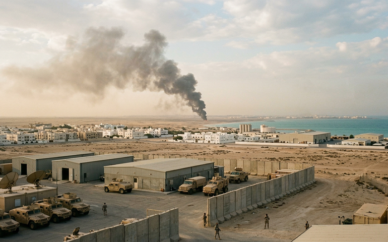 Explosões são registradas em países do Golfo Pérsico com bases dos EUA