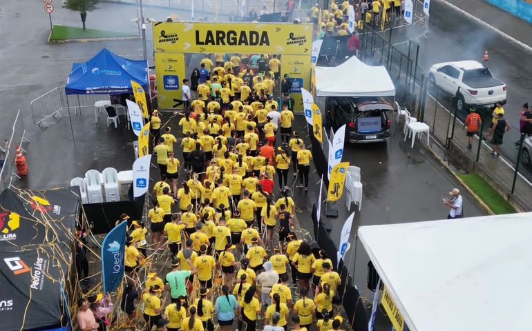 Centenas de atletas se reúnem no Arapiraca Garden Shopping para corrida do Detran