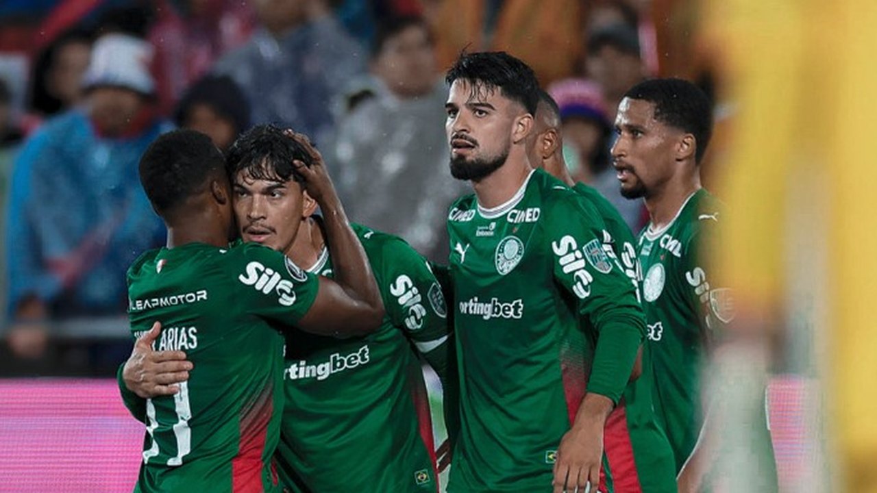Palmeiras mostra mais raça que técnica, bate o Cerro no Paraguai e avança na Libertadores
