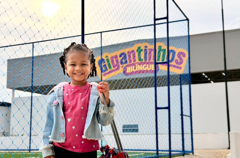 Ano letivo começa em novos Gigantinhos, bilíngues e em tempo integral, nos bairros Garça Torta e Feitosa