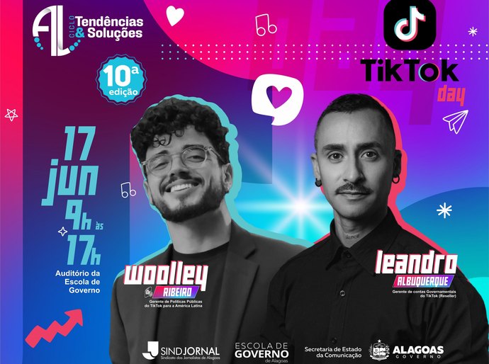 TikTok Day: 10ª edição do Tendências & Soluções traz especialistas da plataforma para Alagoas