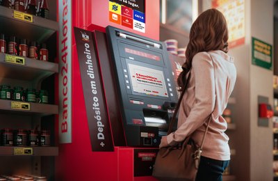 Expansão do Banco24Horas leva novo caixa eletrônico à Paripueira (AL)