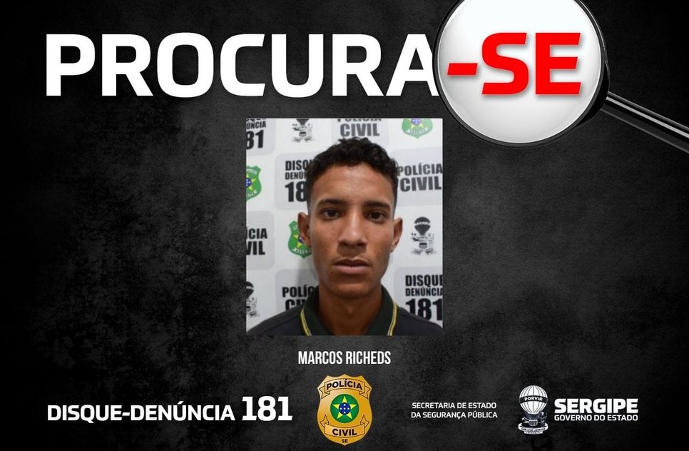 foragido / Foto: Foto : SSP/SE