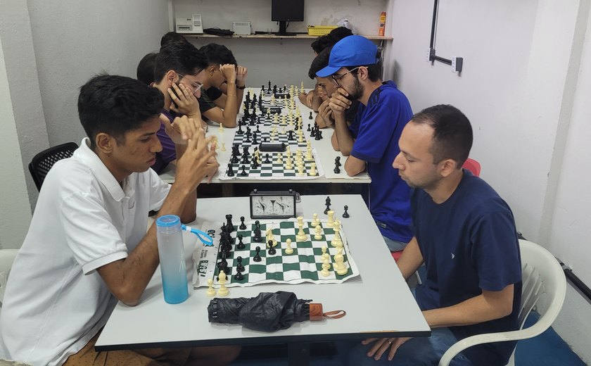 Copa de Xadrez na Ufal movimenta os tabuleiros