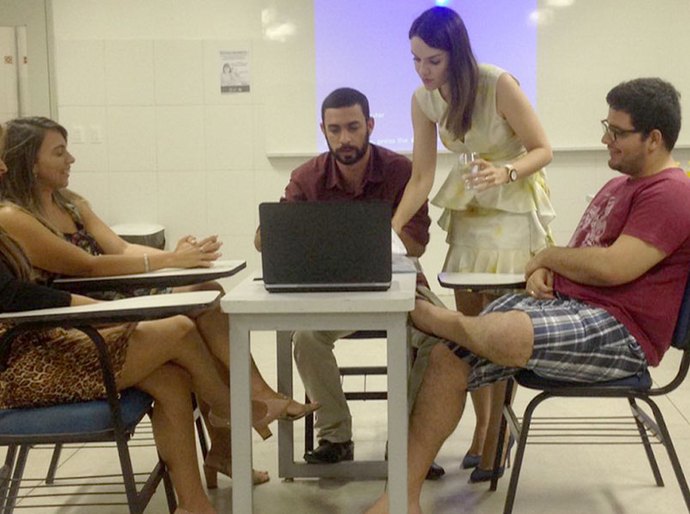 Juíza orienta alunos de Direito do Cesmac para mutirão em Palmeira dos Índios