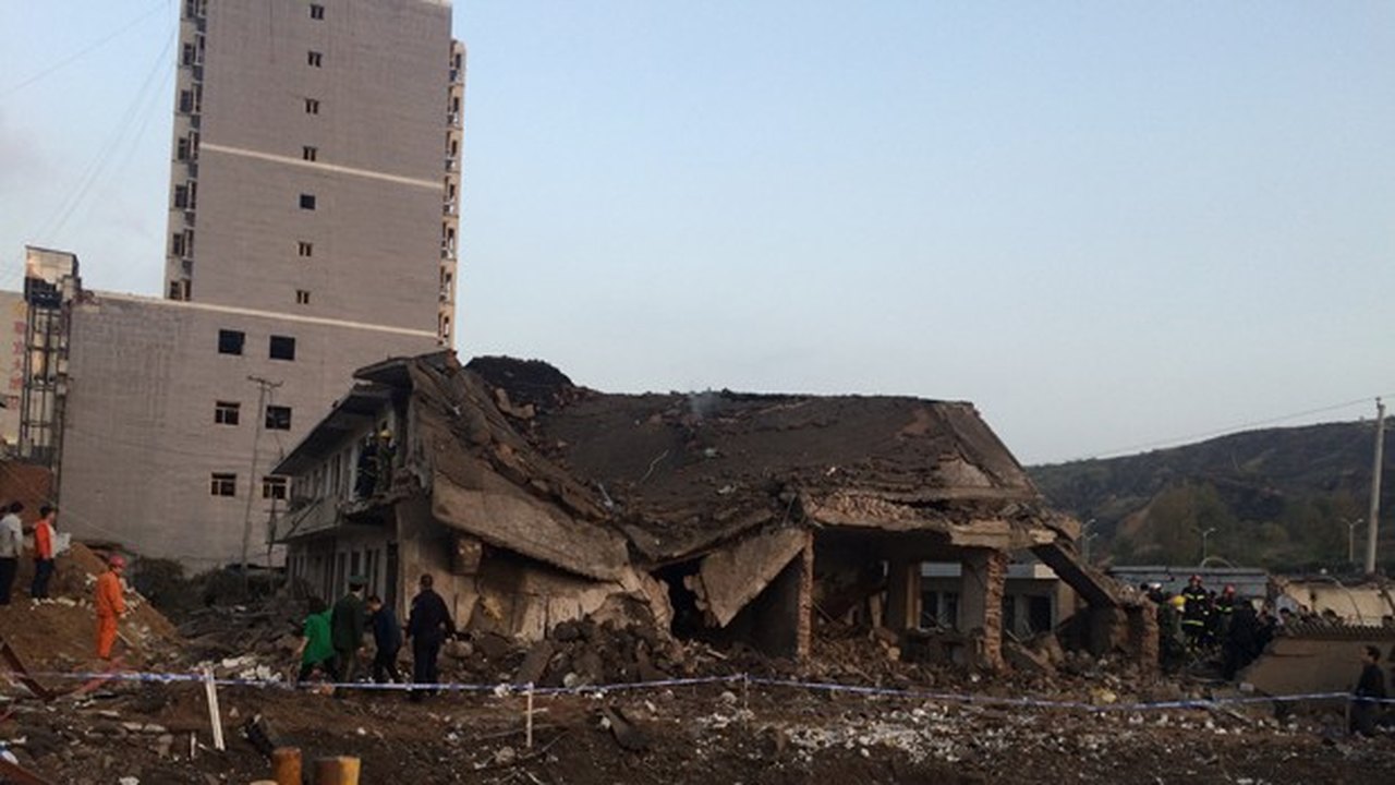 Sobe o número de mortos em explosão no noroeste da China