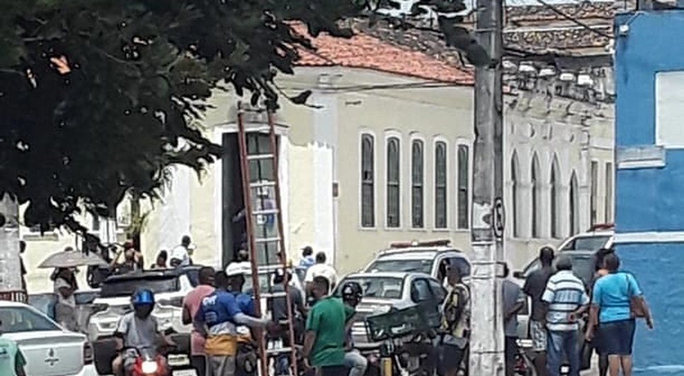 invasão prefeitura de laranjeiras / Foto: Redes Sociais