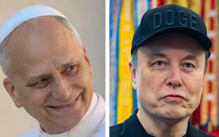 Papa critica desigualdade de renda no mundo e cita Musk