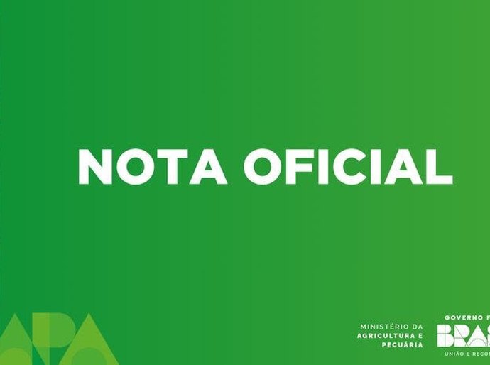 Ministério da Agricultura e Pecuária confirma primeiro foco de gripe aviária em granja comercial no Brasil
