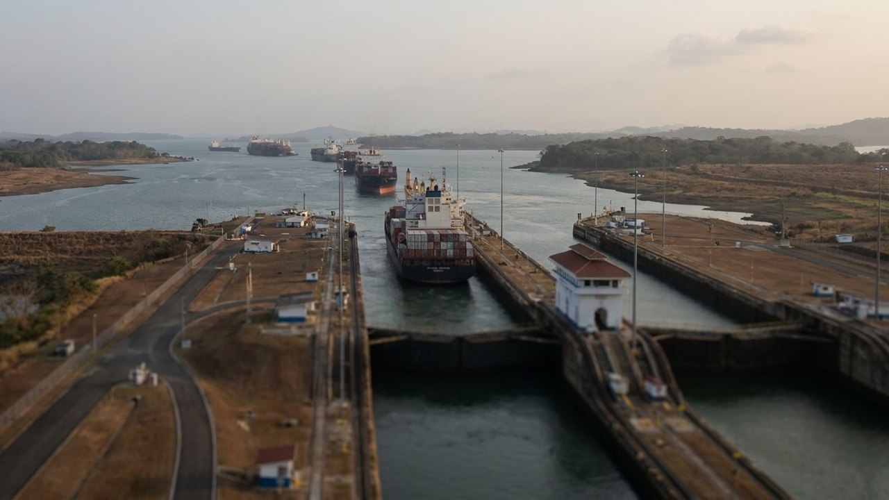 Canal do Panamá limita trânsito diário devido a previsão de El Niño severo