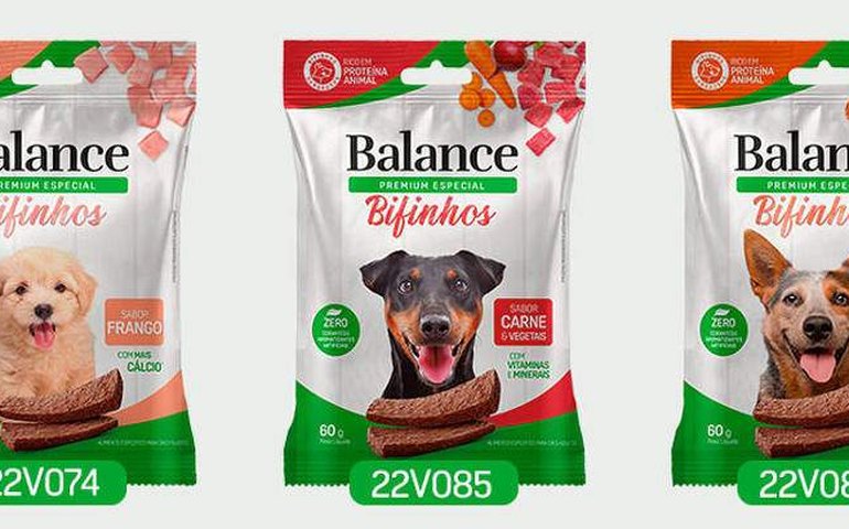 Agricultura determina recolhimento de petiscos caninos da marca Balance