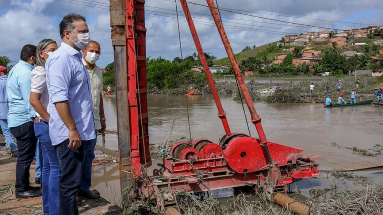 Afetada pelas chuvas, Ponte do Povoado Quitunde, em São Luís, será entregue em 60 dias