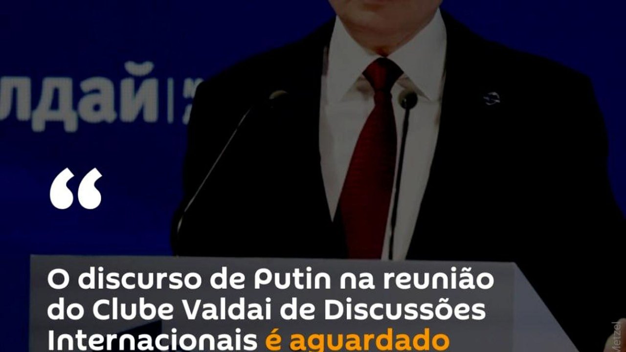 Sessão plenária do Clube Valdai com Vladimir Putin ocorre hoje à tarde