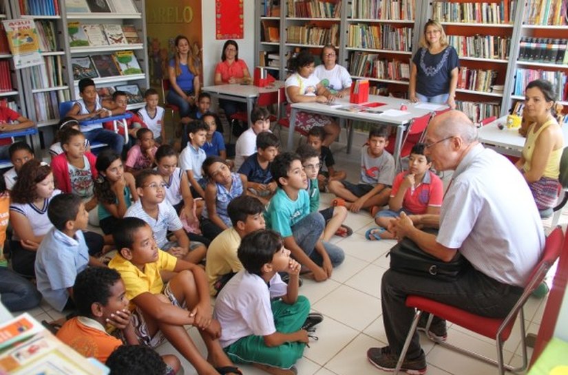 Crianças de Arapiraca recebem conhecimentos no projeto “Papo com Leitura”