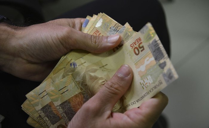 Notas de 50 reais