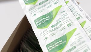 CLOROQUINA / Foto: ASCOM/SES