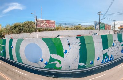 “Mais Cor Maceió” vai transformar viaduto do Jacintinho em galeria a céu aberto