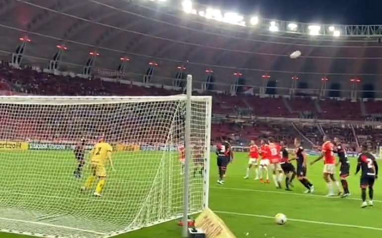 Internacional cede o empate ao Atlético-GO no fim e é vaiado no Beira-Rio