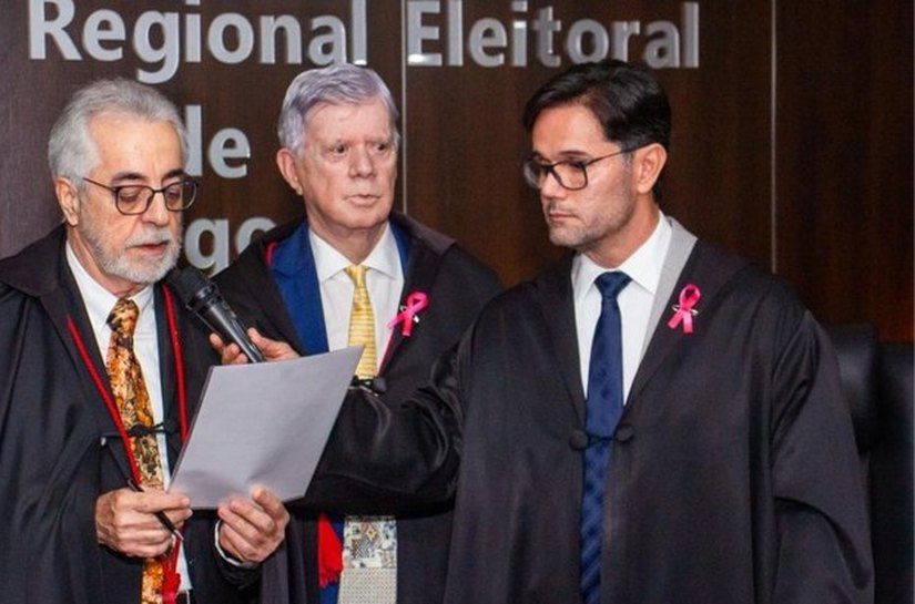 Des. Alcides Gusmão toma posse como presidente do TRE-AL