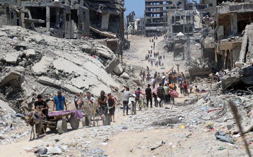 Alemanha pede cessar-fogo imediato em Gaza e defende solução de 2 Estados para fim do conflito
