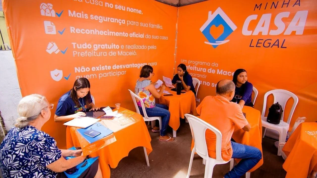 Maceió faz atendimento gratuito para regularização de imóveis neste sábado