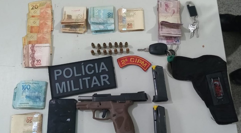Passageiro é preso após fazer motorista de aplicativo e mulher reféns na Barra dos Coqueiros / Foto: Foto: Polícia Militar/SE