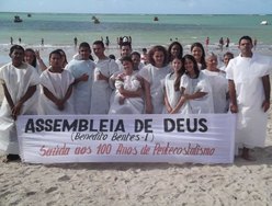 Batismo dos crentes da AD no Benedito Bentes 1
