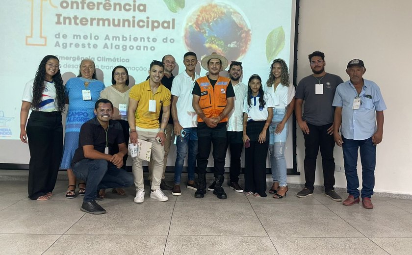 Traipu participa da 1ª Conferência Intermunicipal de Meio Ambiente do Agreste Alagoano