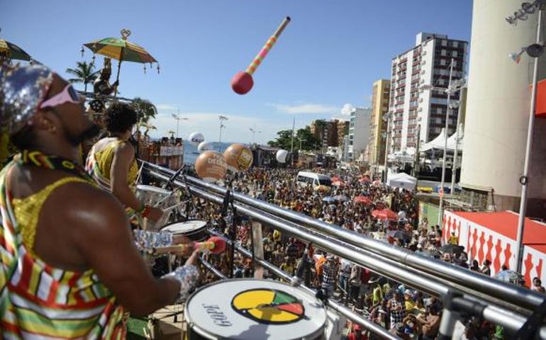 Olodum homenageia a Etiópia no carnaval de 2015