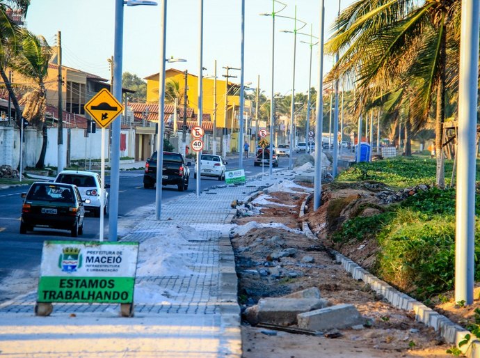 Seminfra segue com obras na Avenida Pontes de Miranda