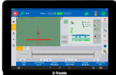 PTx Trimble: Monitores permitem a aplicação mais precisa e eficiente de insumos