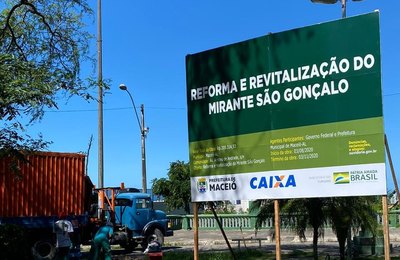 Prefeitura inicia obra de revitalização do Mirante São Gonçalo
