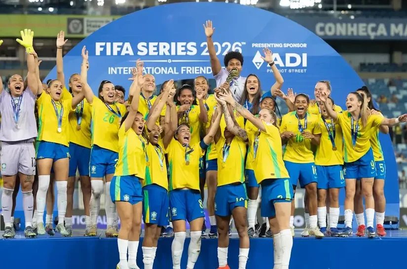 Brasil conquista título do FIFA Series de futebol feminino