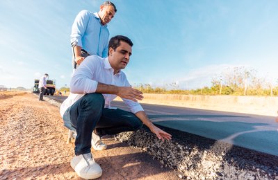 Prefeito JHC vistoria obras da Rota do Mar: “via será importante para todo o Estado”